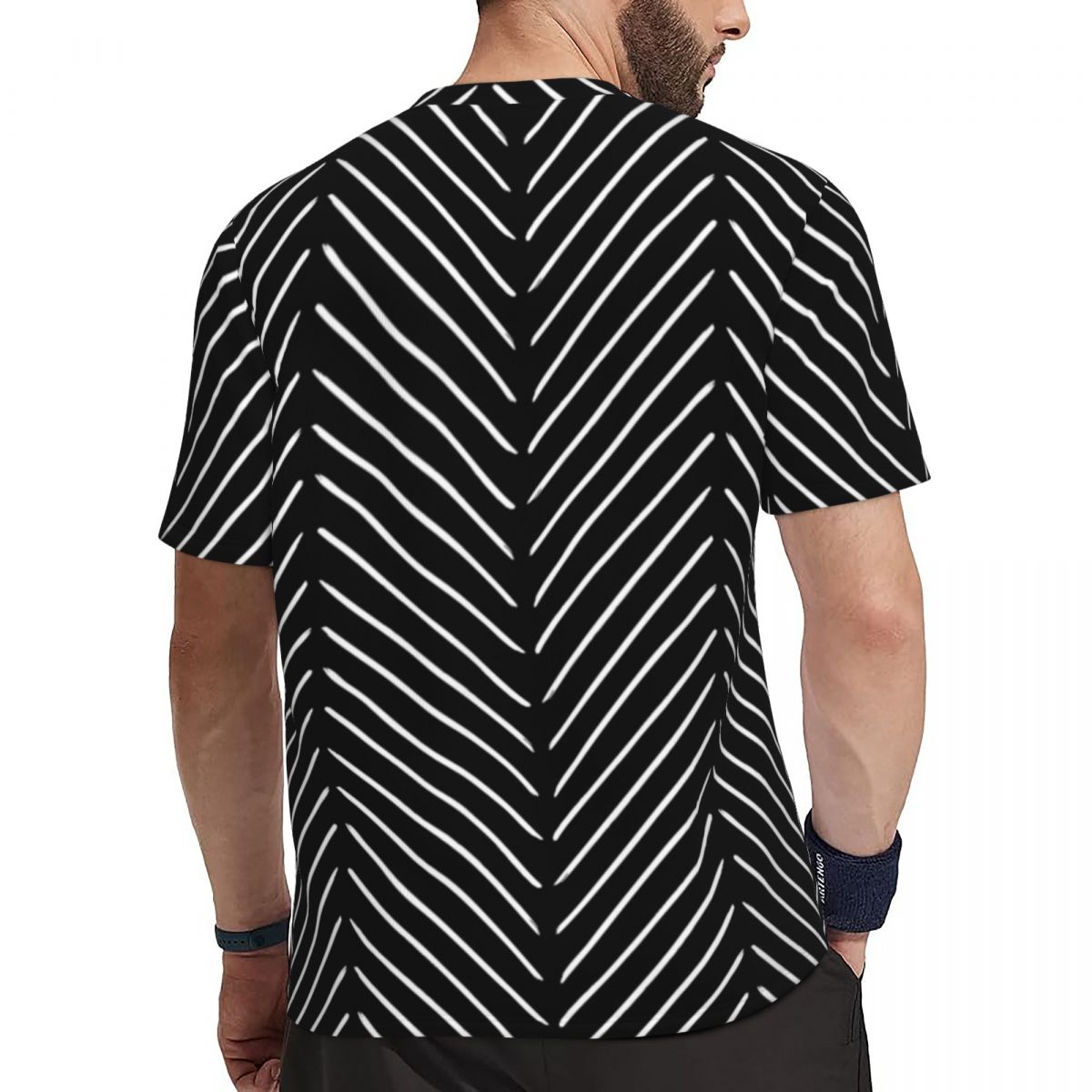 男性用のレトロな北欧スタイルのTシャツ,スポーツウェア,斜め - Mudcloth Print Top のレビューと価格