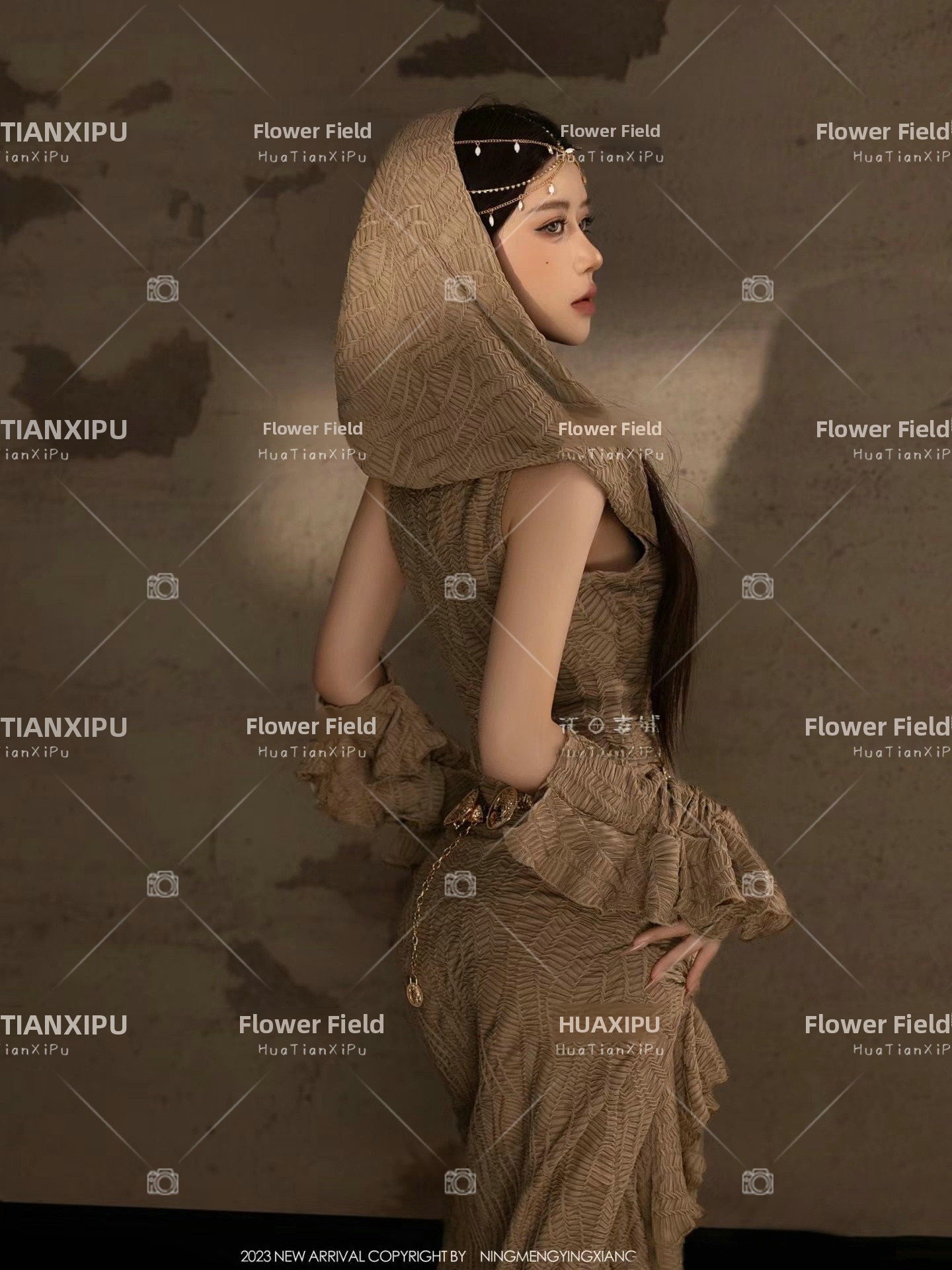新しい砂漠のオアシスプリンセススタイルの写真撮影服旅行撮影エ - Ethnic Fashion Photography のレビューと価格