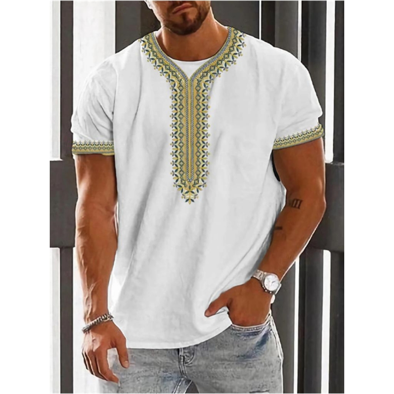 トレンド2025 ヴィンテージ エスニック グラフィック T - Ethnic Fashion Trends 2025 のレビューと価格