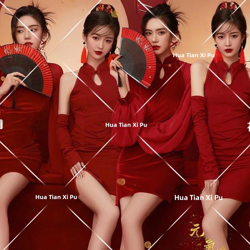 新年ヴィンテージ写真スタジオファッショナブルな親友ポートレー - Ethnic Clothing & Online Fashion Store Khaadi Uk のレビューと価格